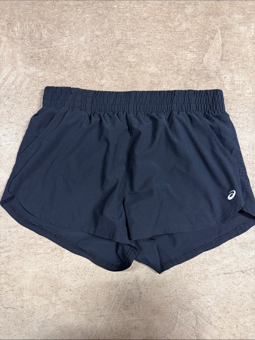 ASICS Women's Black Athletic Running Shorts